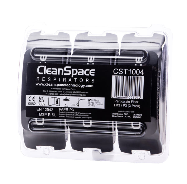 CleanSpace CST PARTICULATE HIGH CAPACITY TM P3 FILTER (3 PACK)