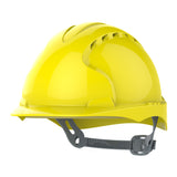 JSP EVO®2 Safety Helmet - Slip Ratchet - Vented - Yellow