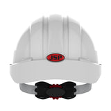JSP EVO®3 Safety Helmet - Wheel Ratchet - Vented - White
