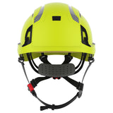 JSP EVO® ALTA™ Dualswitch™ Safety Helmet - Wheel Ratchet - Vented - High Visibility Yellow - CR2