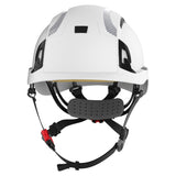 JSP EVO® ALTA™ Dualswitch™ Safety Helmet - Wheel Ratchet - Vented - White - CR2