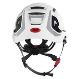 JSP EVO® ALTA™ Dualswitch™ Safety Helmet - Wheel Ratchet - Vented - White - CR2