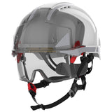 JSP EVO® VISTAlens® Dualswitch™ with Silver CR2 - Vented - White / Smoke