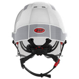 JSP EVO® VISTAlens® Dualswitch™ with Silver CR2 - Vented - White / Smoke