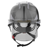 JSP EVO® VISTAshield® Dualswitch™ with Silver CR2 - Vented - White / Smoke