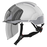 JSP EVO® VISTAshield® Dualswitch™ with Silver CR2 - Vented - White / Smoke