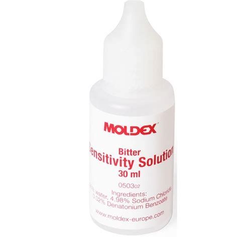 MOLDEX SENSITIVITY SOLUTIONS 30ML BOTTLE 0503 (BOX OF SIX)