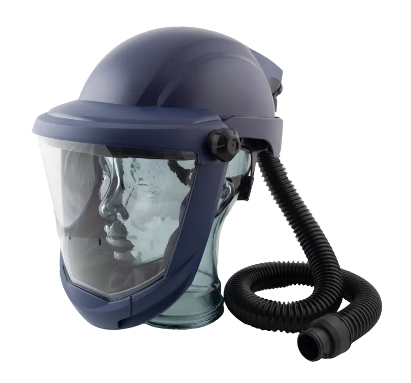 SR 580 Protective helmet with visor, adapters and knobs. Face seal, welding