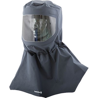 SUNDSTROM SR 604 RESPIRATOR HOOD WITH BREATHING TUBE