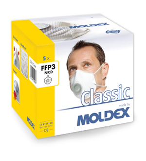 Moldex 2555 FFP3 Valved Dust Mask (Box of 20)