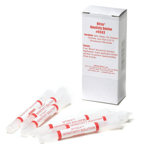 Moldex Replacement Bitrexâ® Sensitivity Solution Ampoules (Box Of 6)