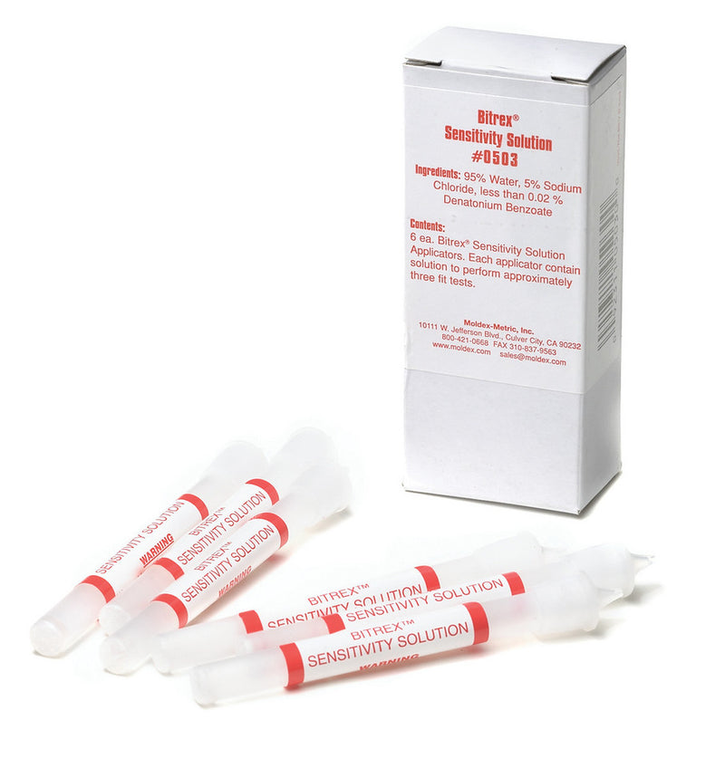 Moldex Replacement Bitrex® Sensitivity Solution Ampoules (Box Of 6)