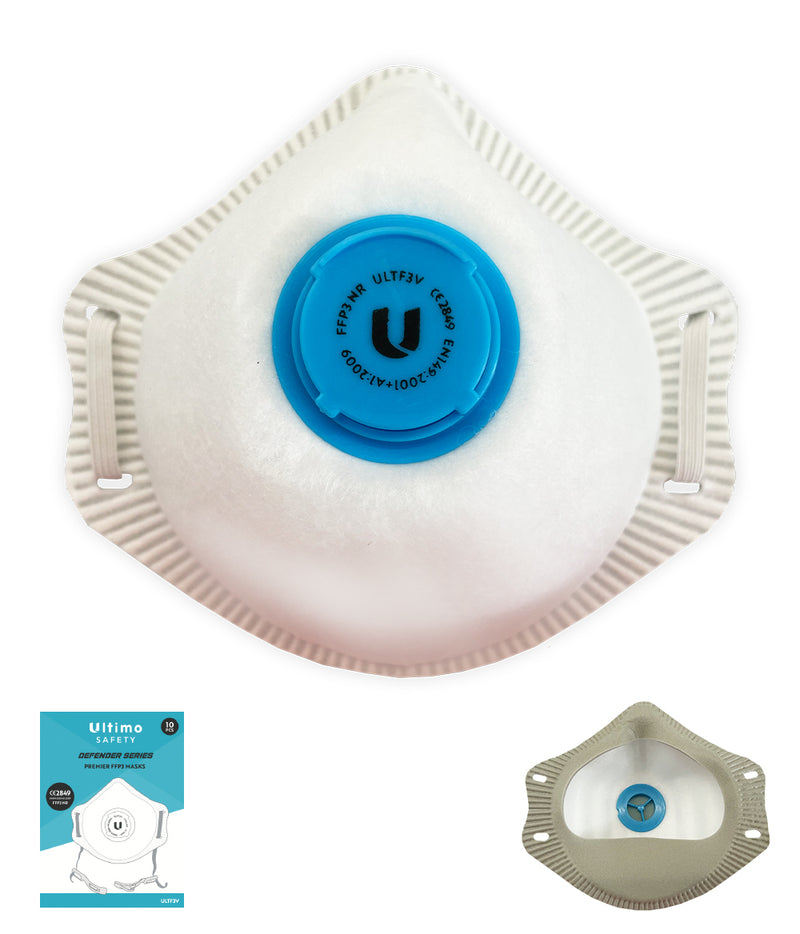 Ultimo Safety ULTF3V (Blue) FFP3 (Box of 10)